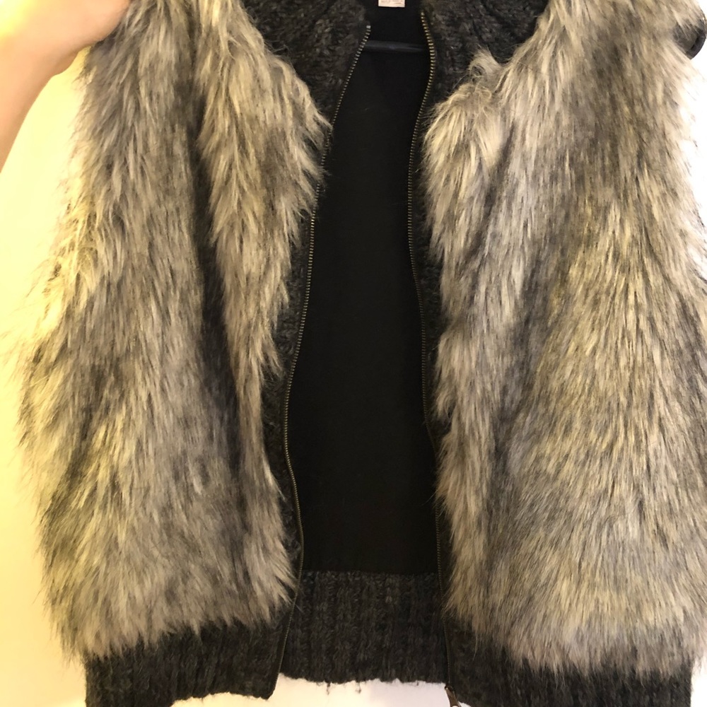 Loft Faux Fur Vest